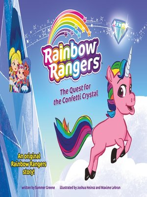 cover image of Rainbow Rangers: The Quest for the Confetti Crystal